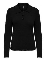 ONLY Sweter w kolorze czarnym rozmiar: M. Czarne swetry ONLY, m, bez wzorów, bez ramiączek. Za 114.44 zł.