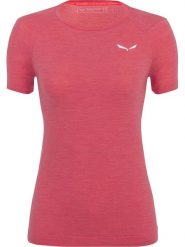 Salewa Koszulka funkcyjna w kolorze różowym rozmiar: 34. Różowe t-shirty sportowe Salewa, bez wzorów, bez ramiączek, outdoorowe. Za 141.19 zł.