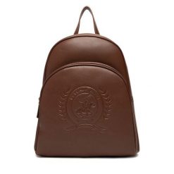 Plecak Beverly Hills Polo Club. Brązowe plecaki Beverly Hills Polo Club, bez wzorów, bez dodatków. Za 199.99 zł.