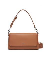 Calvin Klein Torebka Ck Must Convertible K60K612902 Brązowy. Brązowe torebki klasyczne Calvin Klein, bez wzorów, ze skóry, bez dodatków. Za 299.99 zł.