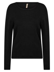 Soyaconcept Sweter "Dollie" w kolorze czarnym rozmiar: S. Czarne swetry Soyaconcept, s, bez wzorów, bez ramiączek. Za 184.95 zł.
