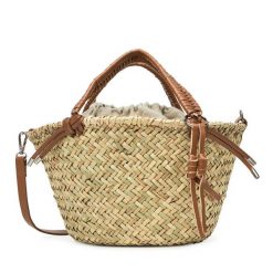 Torebka DeeZee. Brązowe torebki klasyczne DeeZee, bez wzorów, bez dodatków. Za 139.99 zł.