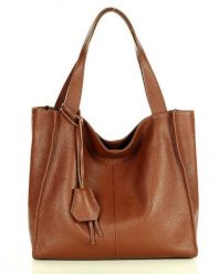 Torebka damska brązowa MARCO MAZZINI s139e. Brązowe torebki klasyczne bez wzorów, ze skóry, eleganckie, na ramię, bez dodatków. Za 399.00 zł.