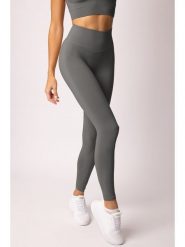 Spaio Legginsy sportowe "Flex 2.0" w kolorze antracytowym rozmiar: S. Czarne legginsy Spaio, bez wzorów, z materiału, sportowe. Za 165.99 zł.
