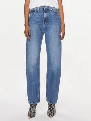 Calvin Klein Jeans Jeansy J20J221244 Niebieski Straight Fit. Niebieskie jeansy Calvin Klein Jeans, bez wzorów, z bawełny. Za 569.99 zł.