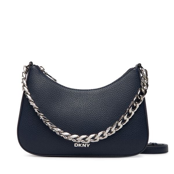 Torebka DKNY. Niebieskie torebki klasyczne DKNY, bez wzorów, klasyczne, bez dodatków. Za 341.99 zł.