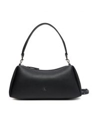 Calvin Klein Jeans Torebka Drop Lg Shoulder Bag LV04K3123G Czarny. Czarne torebki klasyczne Calvin Klein Jeans, bez wzorów, z jeansu, bez dodatków. Za 279.99 zł.