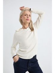 Josephine & Co Bluza "Allard" w kolorze kremowym rozmiar: S. Białe bluzy Josephine & Co, s, bez wzorów, bez ramiączek, z kapturem. Za 223.46 zł.