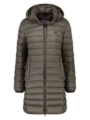 ANAPURNA Płaszcz pikowany "Akitalana" w kolorze khaki rozmiar: L. Brązowe płaszcze ANAPURNA, l, bez wzorów, bez kaptura. Za 187.52 zł.