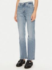 Calvin Klein Jeans Jeansy Authentic J20J225001 Niebieski Bootcut Fit. Niebieskie jeansy Calvin Klein Jeans, bez wzorów, z bawełny. Za 369.99 zł.