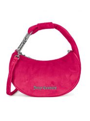 Juicy Couture Torebka BIJXT5311WPO Różowy. Czerwone torebki klasyczne Juicy Couture, bez wzorów, z materiału, bez dodatków. Za 299.99 zł.