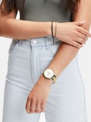Liebeskind Chronograf w kolorze srebrno-złoto-białym rozmiar: onesize. Szare, analogowe zegarki Liebeskind, ze stali. Za 503.95 zł.