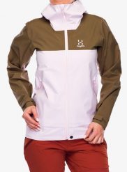 Kurtka z membraną damska Haglofs Front Proof Jacket. Czerwone kurtki Haglöfs, l, bez wzorów, z włókna, bez kaptura. Za 745.79 zł.