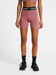 Szorty damskie Hummel Pulse Mid. Fioletowe szorty sportowe Hummel, bez wzorów, z dzianiny, do piłki ręcznej. Za 171.00 zł.