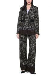 Marc Cain bluza typu blazer Kobiety Sztuczne włókno czarny, 40. Czarne bluzy Marc Cain, bez wzorów, z włókna, biznesowe, bez ramiączek, bez kaptura. Za 2,199.95 zł.