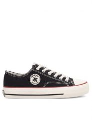 Beverly Hills Polo Club Trampki WP40-OG-31-1 Czarny. Czarne trampki Beverly Hills Polo Club, bez wzorów, z materiału, bez zapięcia. Za 119.99 zł.