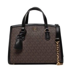 Torebka MICHAEL Michael Kors. Brązowe torebki klasyczne MICHAEL Michael Kors, bez wzorów, klasyczne, bez dodatków. Za 1,529.00 zł.