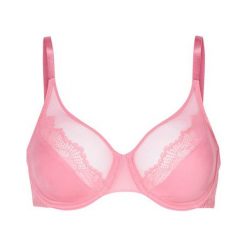 Triumph Biustonosz z fiszbinami Lace Spotlight różowy female różowy 70D. Czerwone biustonosze sportowe Triumph, bez wzorów, z dżerseju. Za 159.00 zł.