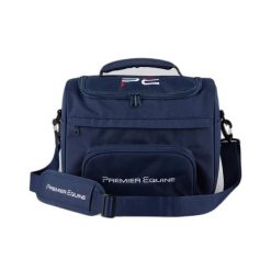 Torba do groomingu Premier Equine Team Grooming. Niebieskie torby sportowe PREMIER EQUINE, bez wzorów, na ramię. Za 251.00 zł.