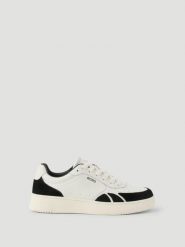 Bjorn_borg VICTORY LT tenisówki damskie WHITE - BLACK. Białe trampki Björn Borg, bez wzorów, bez zapięcia. Za 479.50 zł.
