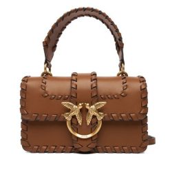 Torebka PINKO. Brązowe torebki klasyczne Pinko, bez wzorów, klasyczne, bez dodatków. Za 1,709.00 zł.