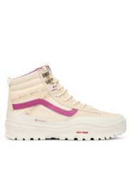Vans Trekkingi Sk8-Hi Gore-Tex Insulated VN000V86GRD1 Kremowy. Białe trekkingi Vans, bez wzorów, z gore-texu, bez zapięcia, trekkingowe, gore-tex. Za 799.99 zł.