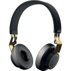 Jabra Move Czarno-złoty Słuchawki. Czarne słuchawki nauszne JABRA. Za 129.99 zł.
