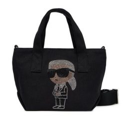 Torebka KARL LAGERFELD. Czarne torebki klasyczne KARL LAGERFELD, bez wzorów, klasyczne, bez dodatków. Za 299.99 zł.