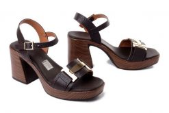 Oh! My Sandals 5931 DOYA MARRON, sandały damskie. Brązowe sandały Oh My Sandals, bez wzorów, ze skóry, bez obcasa, bez zapięcia. Za 339.90 zł.
