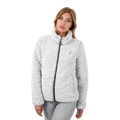 Polar damski AULP CAIRO termiczny miękki. Czarne bluzy z polaru Aulp, bez wzorów, z polaru, trekkingowe. W wyprzedaży za 179.99 zł.