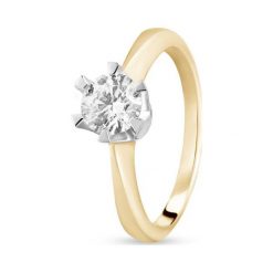 W.KRUK Pierścionek - , Brylant 1,00ct - XWK/PB+342K. Białe pierścionki W.KRUK, z brylantem, złote. Za 46,990.00 zł.