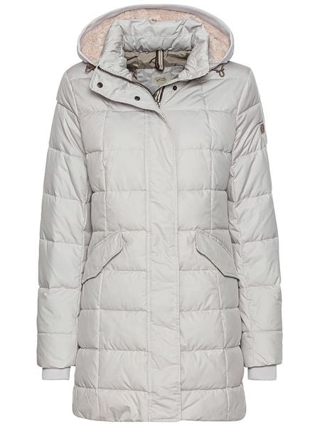 Camel Active Płaszcz pikowany w kolorze jasnoszarym rozmiar: 40. Szare płaszcze Camel Active, bez wzorów, bez kaptura. Za 478.62 zł.