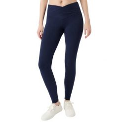 Damskie legginsy Mandala Wrap. Czarne legginsy MANDALA, bez wzorów, z bawełny. Za 278.50 zł.