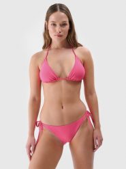 4F Góra od bikini damska - fuksja XS. Czerwone bikini 4f, bez wzorów, z elastanu, klasyczne. Za 49.99 zł.