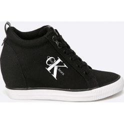 Calvin Klein Jeans - Buty. Czarne buty sportowe lifestyle Calvin Klein Jeans, bez wzorów, z gumy, sportowe, bez zapięcia. W wyprzedaży za 359.90 zł.