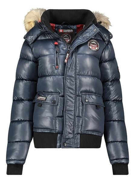 Canadian Peak Kurtka pikowana "Bugseak" w kolorze granatowym rozmiar: L. Niebieskie kurtki Canadian Peak, l, bez wzorów, bez kaptura. Za 325.03 zł.