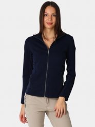 Sweter Damski Luhta Engelsby. Niebieskie swetry Luhta, l, bez wzorów, z materiału, eleganckie, bez ramiączek. Za 329.00 zł.