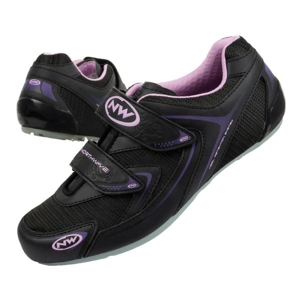 Trampki Northwave Eclipse. Czarne buty treningowe Northwave, bez wzorów, z materiału, bez zapięcia, na fitness i siłownię. Za 99.00 zł.