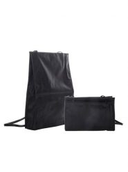 Designnest Torba "Foldback" w kolorze czarnym na laptopa - 43 x 30 cm rozmiar: onesize. Czarne torby na laptopa Designnest, bez wzorów, z materiału. Za 172.08 zł.