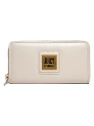 Juicy Couture Portfel w kolorze kremowym - 19 x 10 x 2 cm rozmiar: onesize. Brązowe portfele Juicy Couture, bez wzorów, z materiału. Za 121.99 zł.