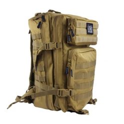 Plecak turystyczny OFFLANDER Survival 43L khaki. Zielone plecaki OFFLANDER, bez wzorów, bez dodatków. Za 175.00 zł.