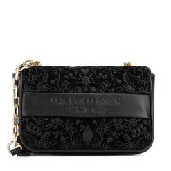 Torebka U.S. Polo Assn. Czarne listonoszki U.S. Polo Assn., bez wzorów, bez dodatków. Za 269.99 zł.