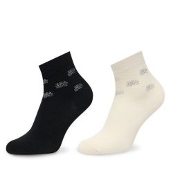 Skarpety długie KARL LAGERFELD. Czarne skarpetki KARL LAGERFELD, bez wzorów. Za 219.99 zł.