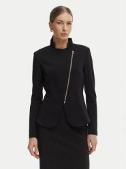 Rinascimento Marynarka CFC0127901003 Czarny Slim Fit. Czarne marynarki i żakiety Rinascimento, s, bez wzorów, z syntetyku, bez ramiączek. Za 579.99 zł.