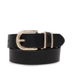 Pasek Damski Jenny Fairy. Czarne paski Jenny Fairy, bez wzorów. Za 39.99 zł.