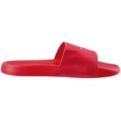 Klapki 4F W 4FSS23FFLIF068 62S czerwone. Czerwone klapki bez wzorów, z jersey, sportowe, bez obcasa, bez zapięcia. Za 137.98 zł.