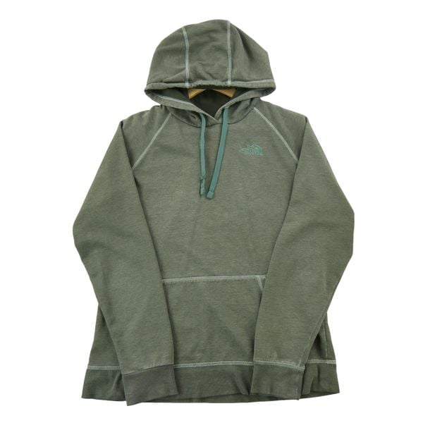 Second life - Bluza damska The North Face khaki - Stan dobry. Zielone bluzy bez kaptura The North Face, l, bez wzorów, z materiału, bez kaptura, na fitness i siłownię. Za 85.16 zł.