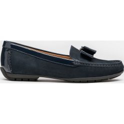 Granatowe mokasyny damskie. Mokasyny marki Kazar. Za 399.00 zł.