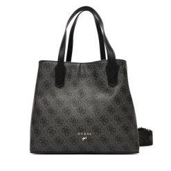Torebka Guess. Szare torebki klasyczne Guess, z aplikacjami, klasyczne, bez dodatków. Za 279.99 zł.