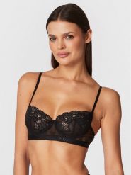 Pinko Biustonosz z fiszbiną Regan AI 22-23 BLK01 1G18DA Y7ES Czarny. Czarne biustonosze Pinko, bez wzorów, z syntetyku. Za 329.99 zł.